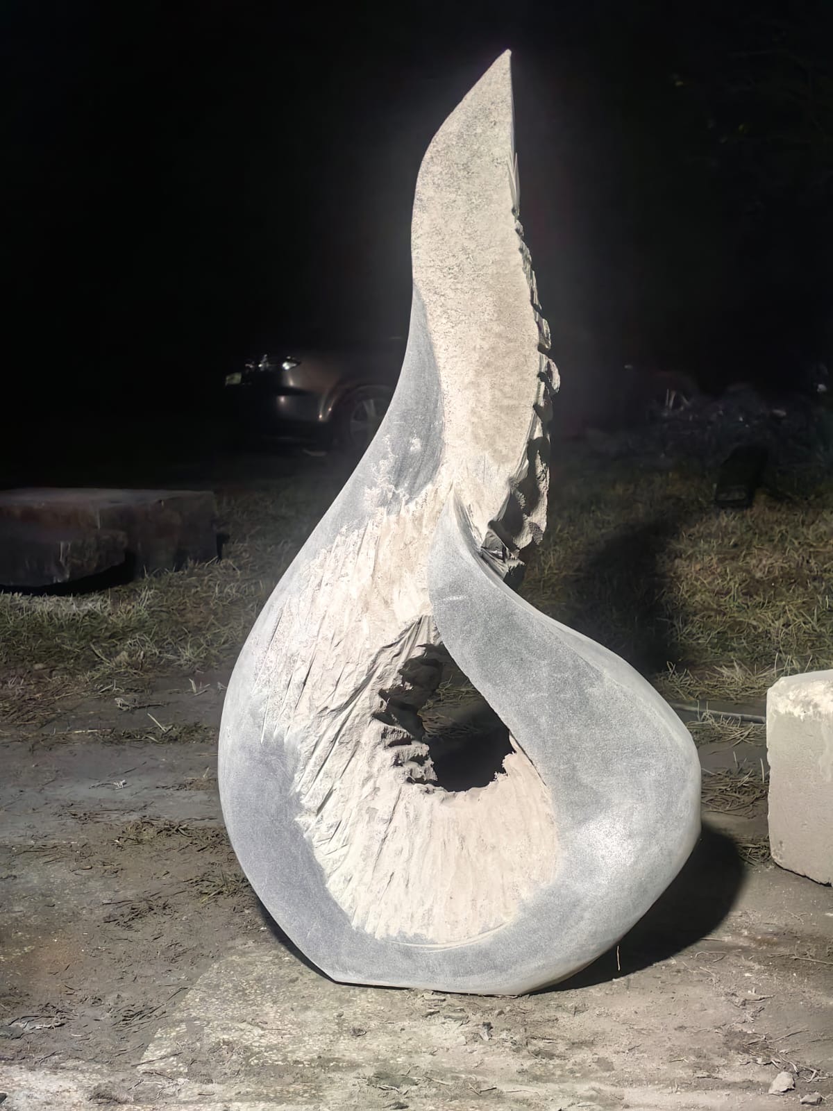 Proces tworzenia rzeźby - etap 3