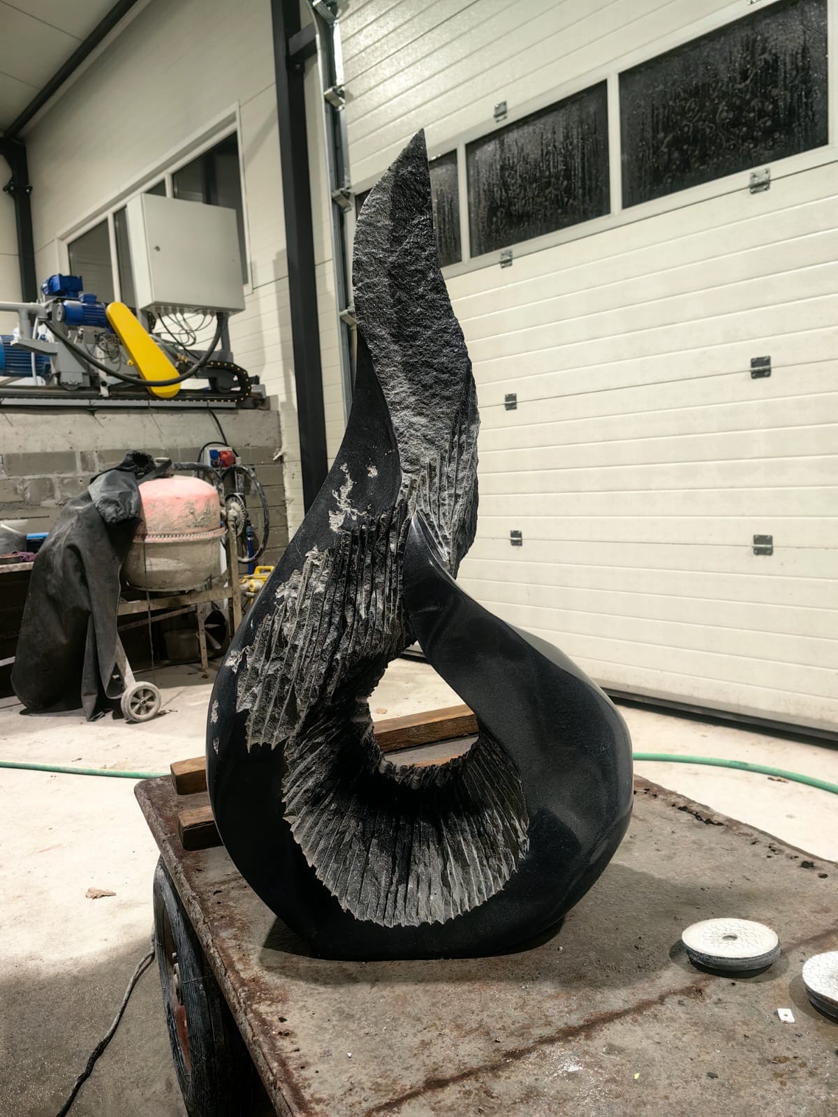 Proces tworzenia rzeźby - etap 4